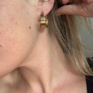 Gold Hoop Earrings